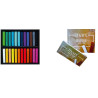Set Pastels secs 12 ou 24 x 12 ml couleurs assorties - Inart - Set de
