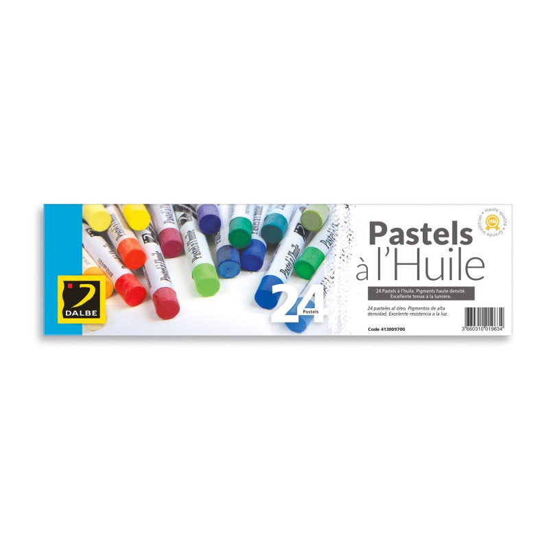 Boîte de 24 pastels à l'huile