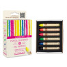 Boîte de 6 pastels à l'huile Sennelier couleurs assorties - Fluos