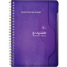Répertoire à reliure intégrale 180 pages, format A5, quadrillé 5x5, pa