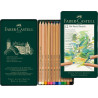 Boîte métal de 36 crayons pastels Pitt