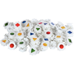 Sachet de 105 pièces HEX-FLEX les formes + 13 fiches