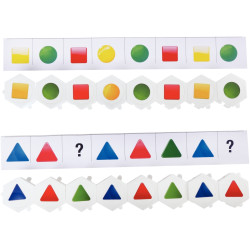 Sachet de 105 pièces HEX-FLEX les formes + 13 fiches