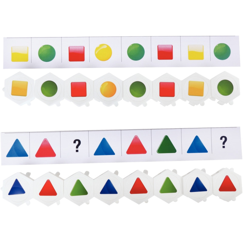 Sachet de 105 pièces HEX-FLEX les formes + 13 fiches