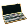 Coffret bois de 50 pastels à l'huile