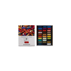 Boite de 30 1/2 pastels à l'Ecu
