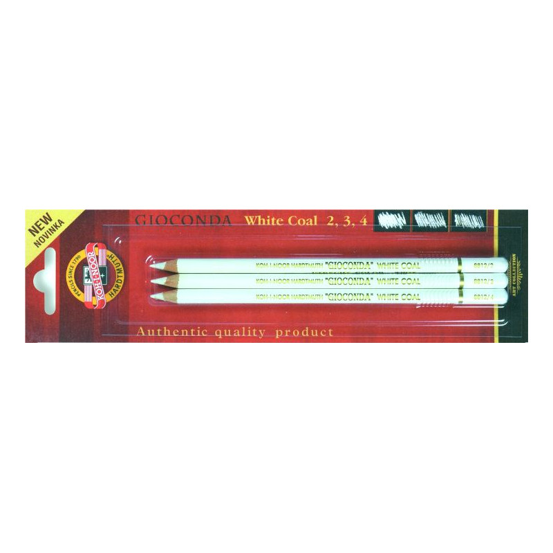 Crayon beaux-arts - craie blanche (x3)