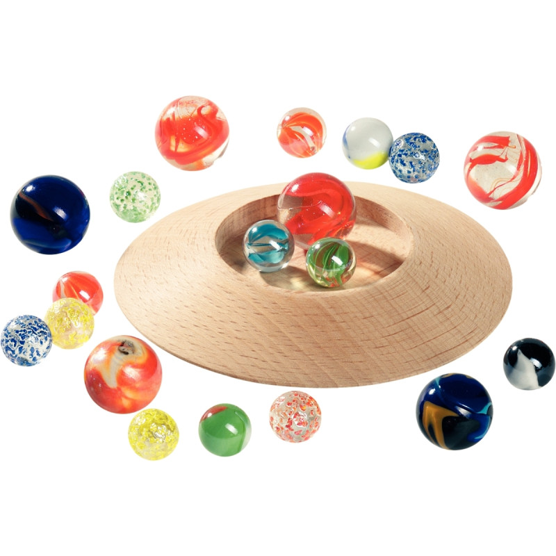 Jeu de 31 billes avec plateau