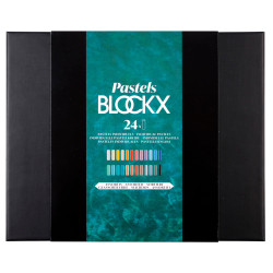 Pastel Blockx - Etui de 24 pastels assortis