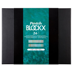 Pastel Blockx - Etui de 24 pastels tons clairs assortis