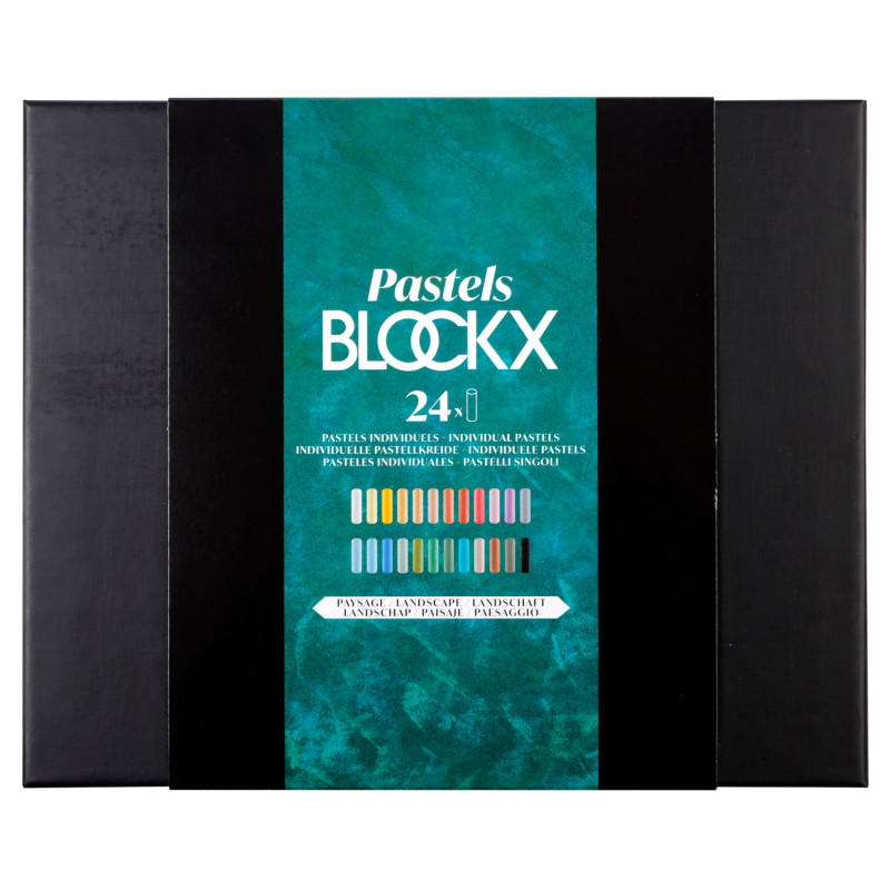 Pastel Blockx - Etui de 24 pastels paysage