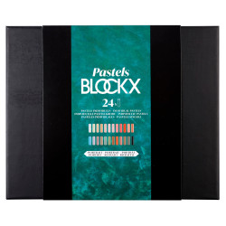 Pastel Blockx - Etui de 24 pastels portrait