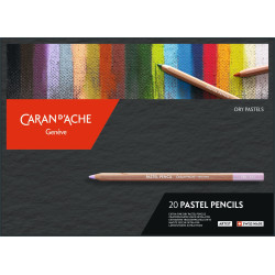 Boîte de 20 Crayons pastel Pencil