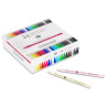 Boîte de 24 crayons pastel assortis