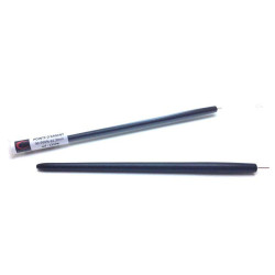 Pointe d'argent diam 1.3 mm sur manche bois ciré