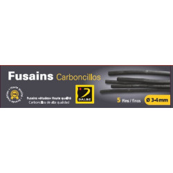 Boîte de 5 fusains fins de haute qualité