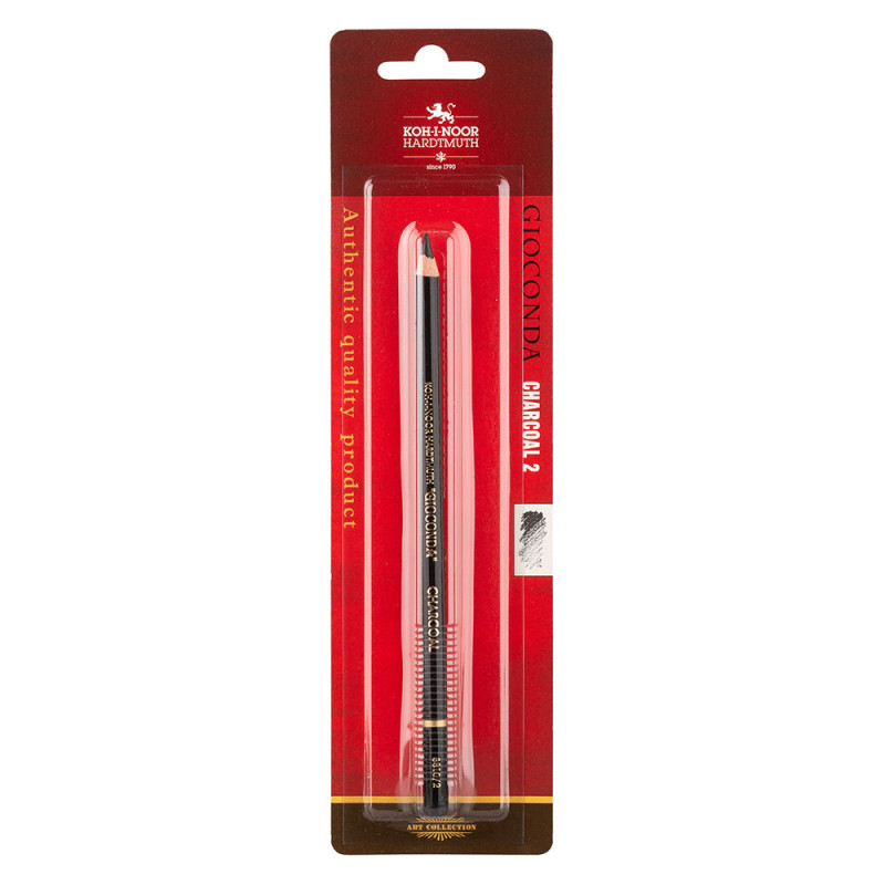Crayon beaux-arts - fusain Gioconda - 6B