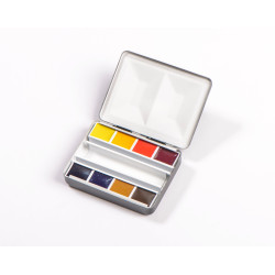 Aquarelle Extra-fine Blockx - Boîte métal bijou 8 1/2 godets