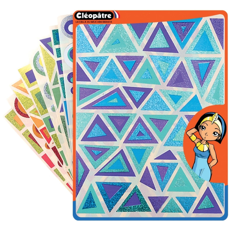Pochette de 798 gommettes holographiques