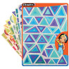 Pochette de 798 gommettes holographiques