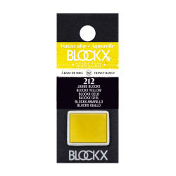 Aquarelle Extra-fine Blockx 1/2 godets - 81 couleurs - 255 Bleu indant