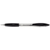 Boîte de 12 stylos Atlantis rétractable noirs
