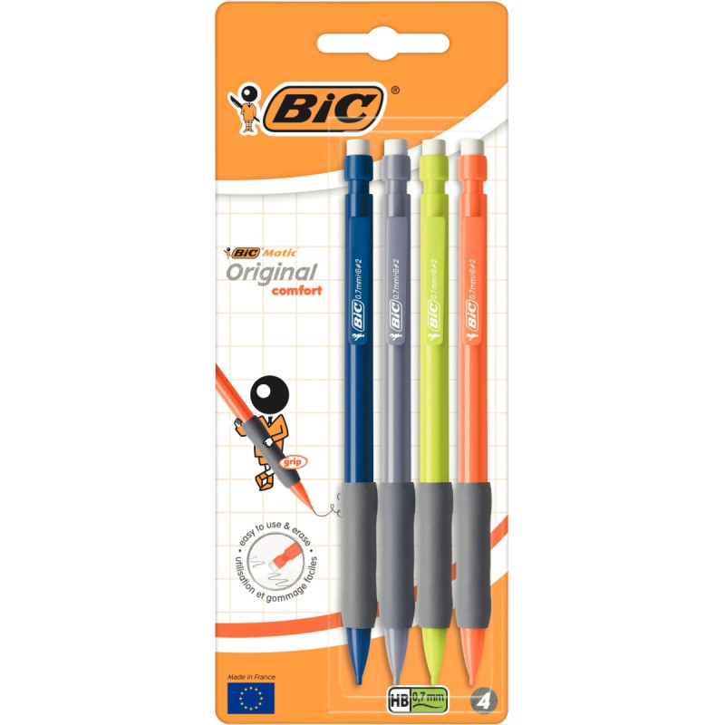 Blister de 4 portemines Grip Office