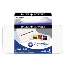 Boîte en plastique Aquafine 12 1/2 godets