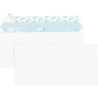 Paquet de 70 enveloppes blanches 110x220mm 80g bande siliconée