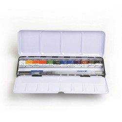 Boîte Aquarelle Fine Start 12 1/2 godets