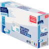 Paquet de 70 enveloppes blanches 110x220mm 80g bande siliconée