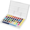 Boîte de 36 demi-godets de peinture d'aquarelle Fine CREATIVE STUDIO