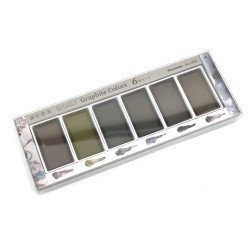 Boite de 6 godets Gansai graphite