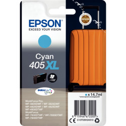 Epson VALISE / 405XL cartouche jet d'encre cyan haute capacité authent
