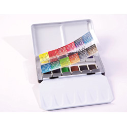 Aquarelle au miel - 12 demi godets