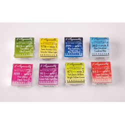 Aquarelle extra-fine au miel 1/2 godet - 517 - Gomme gutte - Série 1