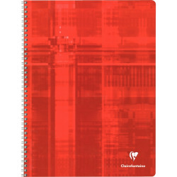 Reliure intégrale 100 pages CLAIREFONTAINE, format 24x32 cm, seyès, pa