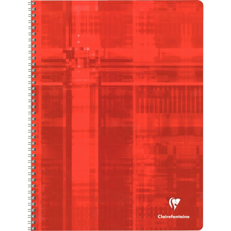 Reliure intégrale 100 pages CLAIREFONTAINE, format 24x32 cm, seyès, pa