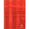 Reliure intégrale 100 pages CLAIREFONTAINE, format 24x32 cm, seyès, pa