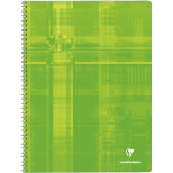 Reliure intégrale 100 pages CLAIREFONTAINE, format 24x32 cm, seyès, pa