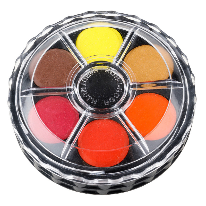 Gouache pastille X12 - 2 plateaux