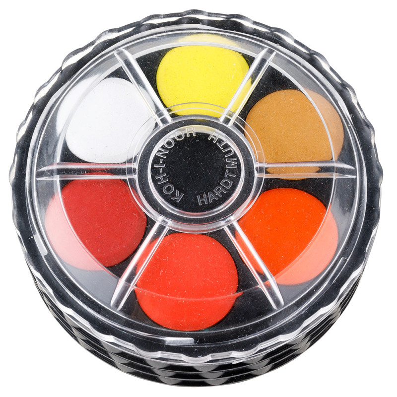 Gouache pastille X18 - 3 plateaux
