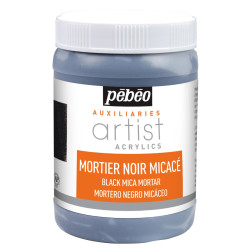 Mortier noir acrylique - 250ml