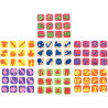 Maxi pack de 84 mini tampons 3.5cm