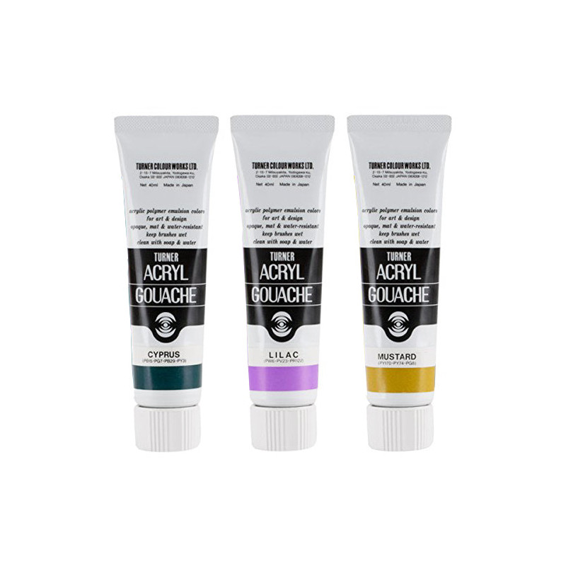 Acryl Gouache Extra-fine 40 ml de Turner - 010 Citron permanent
