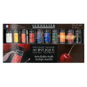 Set de 10 tubes de 21 ml de peinture acrylique extra-fine