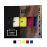 Set Acrylique 5 x 75 ml couleurs assorties - Inart