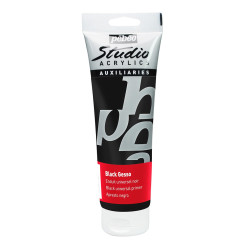 Acrylique Studio Gésso noir 250 ml
