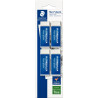 Blister de 4 gommes Marsplatic
