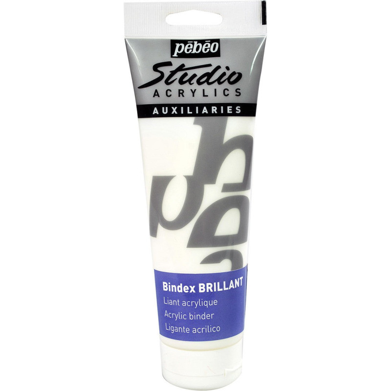 Bindex brillant liant Studio acrylics - 1L
